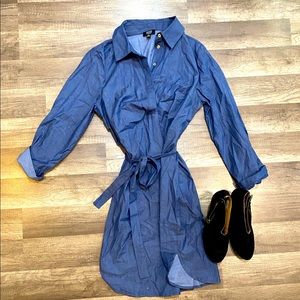 Denim dress